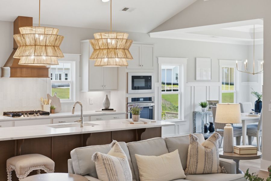 Furnished interior view inside a new home in The Sanctuary at Sunset Beach, Sunset Beach (Image 15).