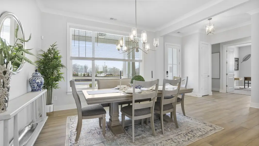 Furnished interior view inside a new home in Pinebrook, Woodruff (Image 5). Furnished interior view inside a new home in Pinebrook, Woodruff (Image 5).