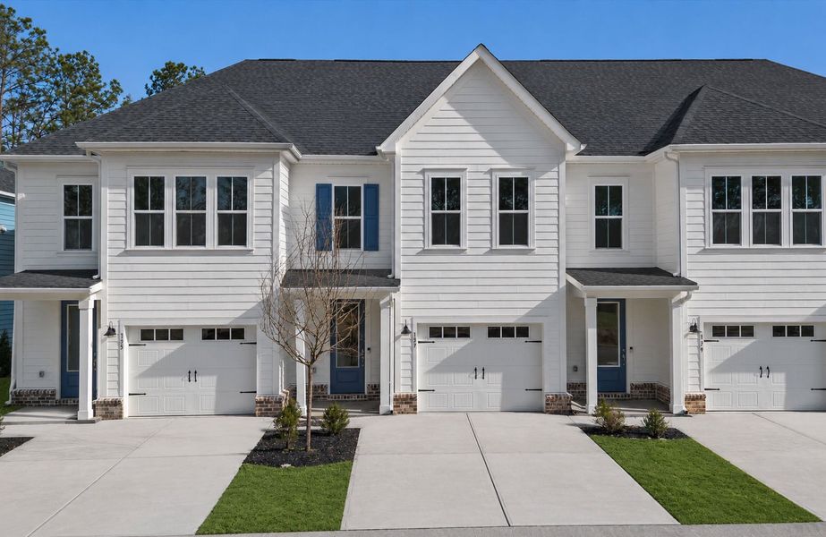 Front exterior of a new home in Alston Park, Greenville, SC, highlighting curb appeal (Image 24).