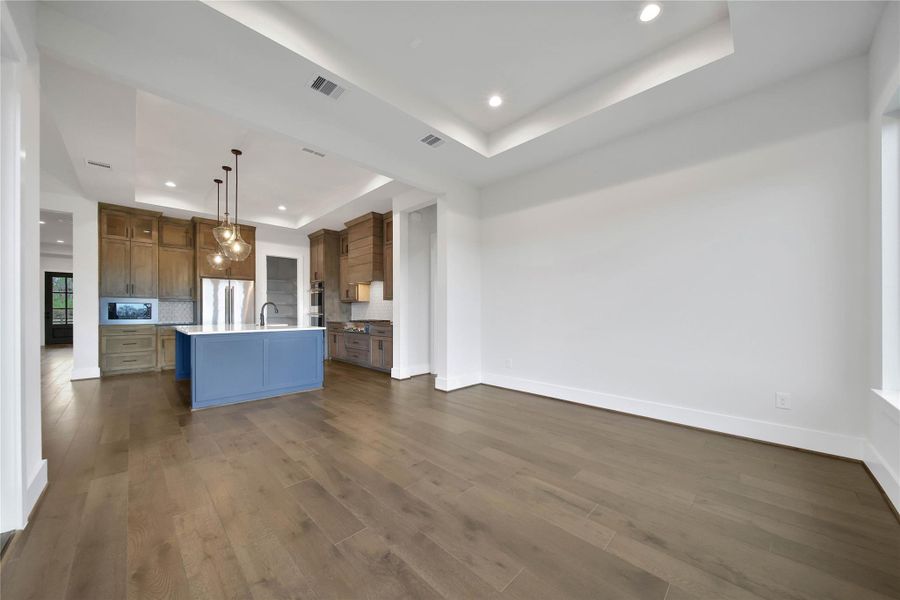 Spacious, unfurnished interior of a new home in High Meadow Estates, New Waverly (Image 33).