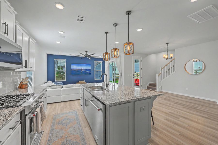 Furnished interior view inside a new home in , Summerville (Image 41). Furnished interior view inside a new home in , Summerville (Image 41).