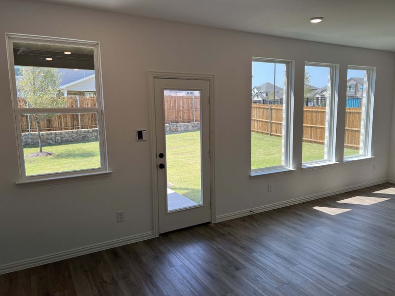 Family Room Construction Progress