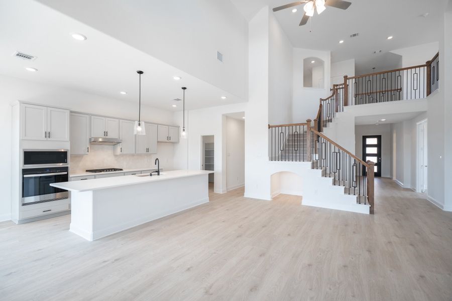 Furnished interior view inside a new home in Goodland, Midlothian (Image 7).