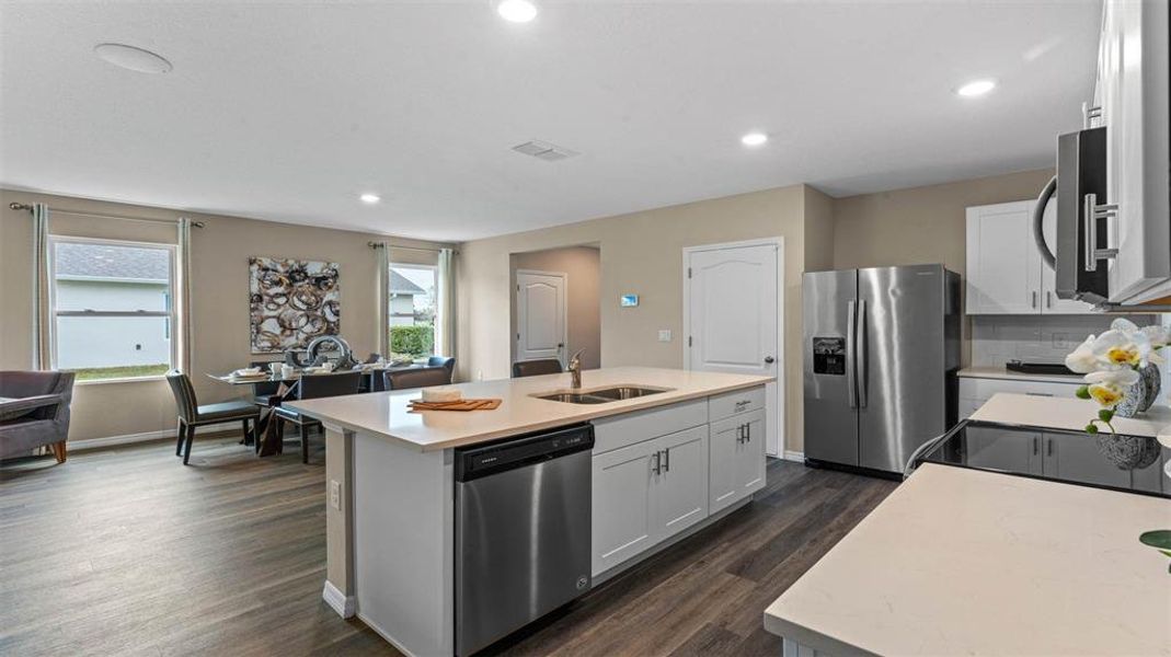 Furnished interior view inside a new home in Campbell Crossing, Port Orange (Image 8).