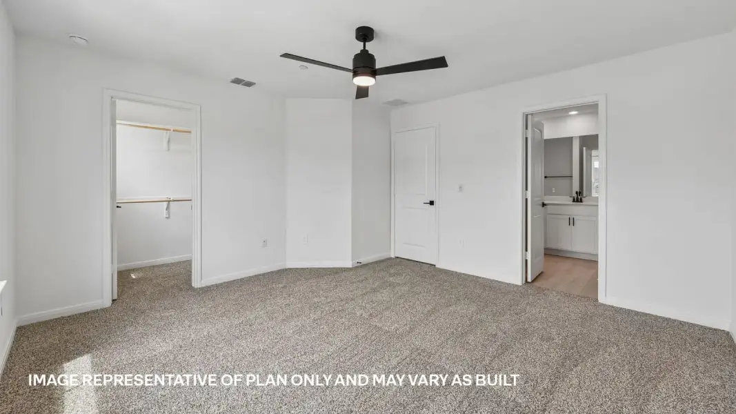 Spacious, unfurnished interior of a new home in Avery Centre, Round Rock (Image 37). Spacious, unfurnished interior of a new home in Avery Centre, Round Rock (Image 37).