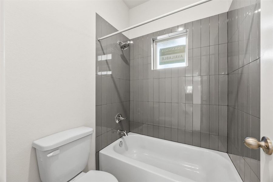 Furnished interior view inside a new home in Enclave at Dobbin, Magnolia (Image 17).