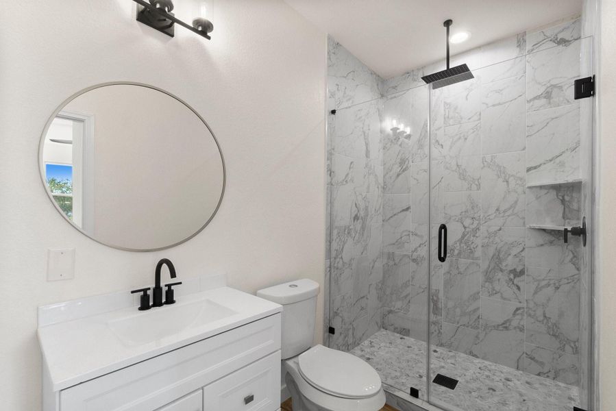 Furnished interior view inside a new home in , Willis (Image 7).