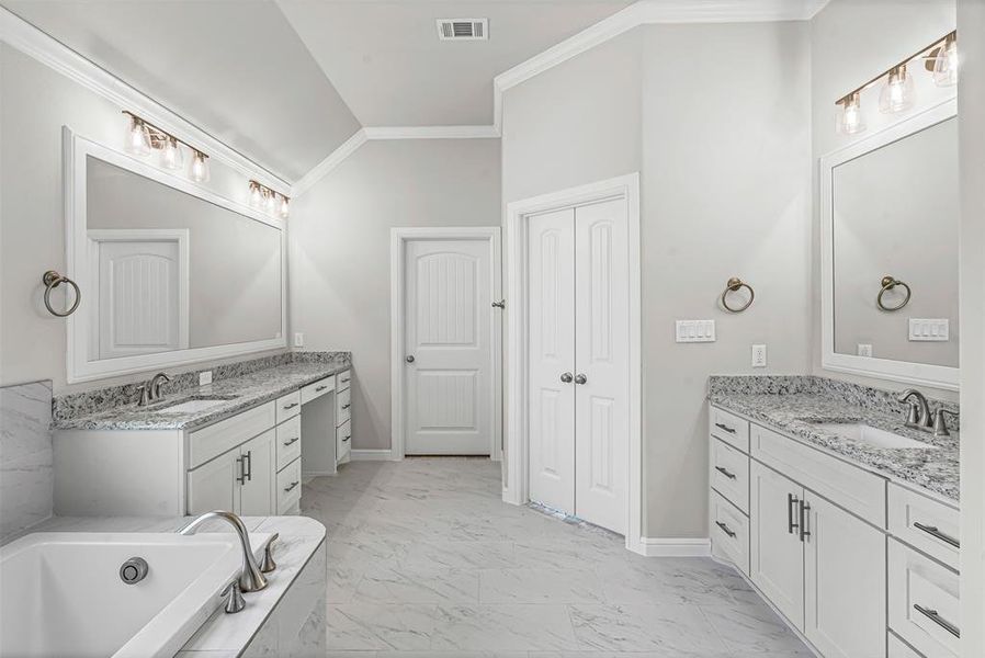 Furnished interior view inside a new home in , Godley (Image 11).