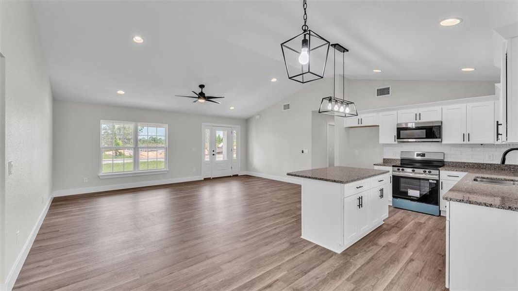 Furnished interior view inside a new home in , Sebring (Image 4).