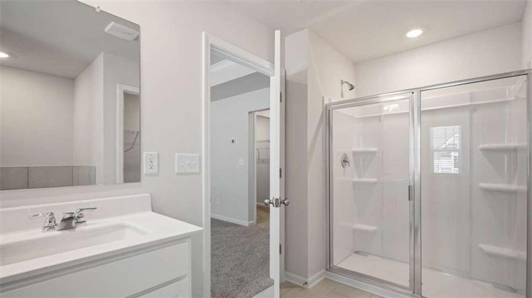 Furnished interior view inside a new home in Inverness at Sugarloaf, Lawrenceville (Image 7).