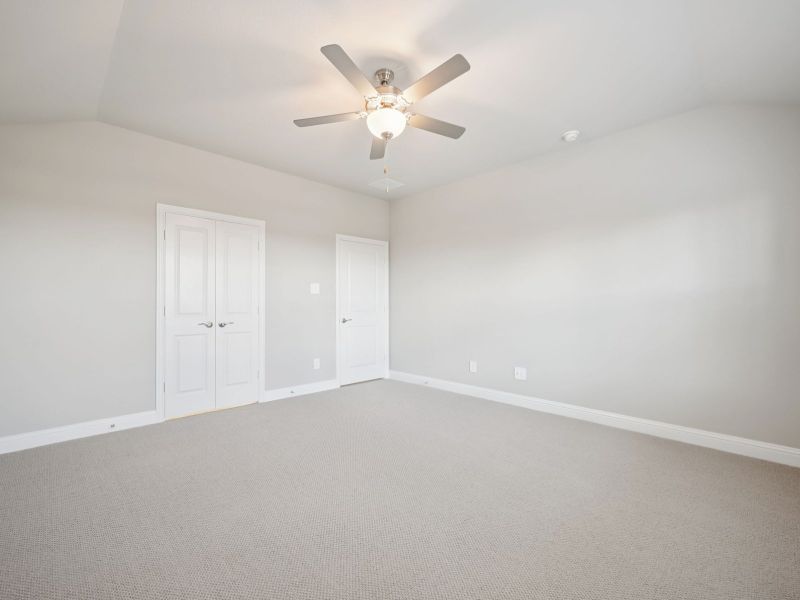 Spacious, unfurnished interior of a new home in Parks at Foster Crossing - Premier Series, Anna (Image 24). Spacious, unfurnished interior of a new home in Parks at Foster Crossing - Premier Series, Anna (Image 24).