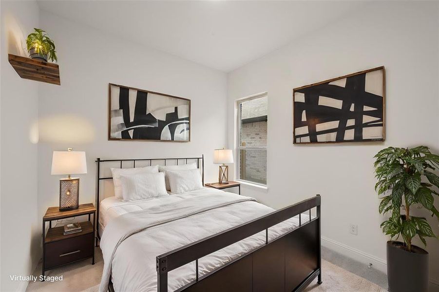 Furnished interior view inside a new home in Hidden Vistas, Burleson (Image 9).