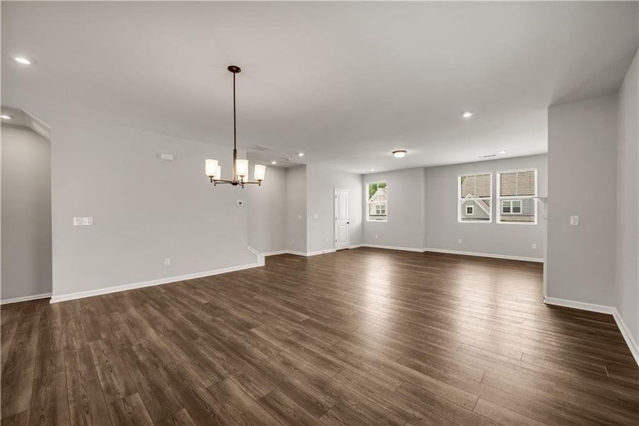 Spacious, unfurnished interior of a new home in , Lawrenceville (Image 41).