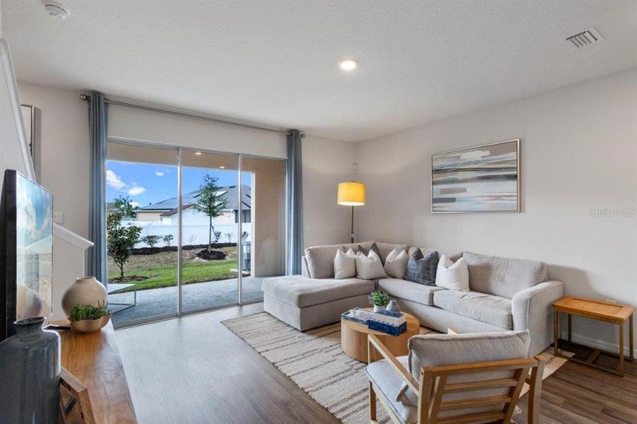Furnished interior view inside a new home in Brentwood, Davenport (Image 11).