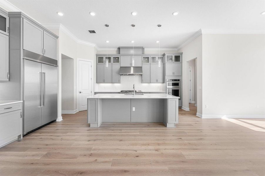 Furnished interior view inside a new home in Bridgewater, Jupiter (Image 18). Furnished interior view inside a new home in Bridgewater, Jupiter (Image 18).