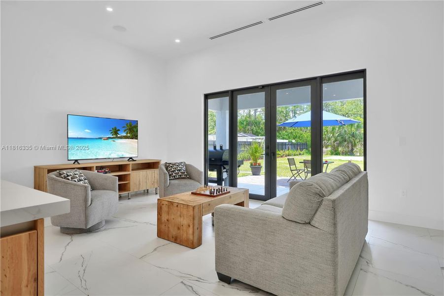 Furnished interior view inside a new home in , Naples (Image 30).