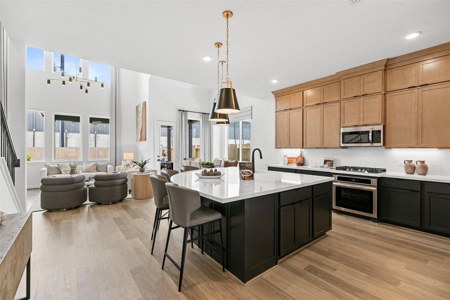 Furnished interior view inside a new home in Beamer Villas, Friendswood (Image 20).