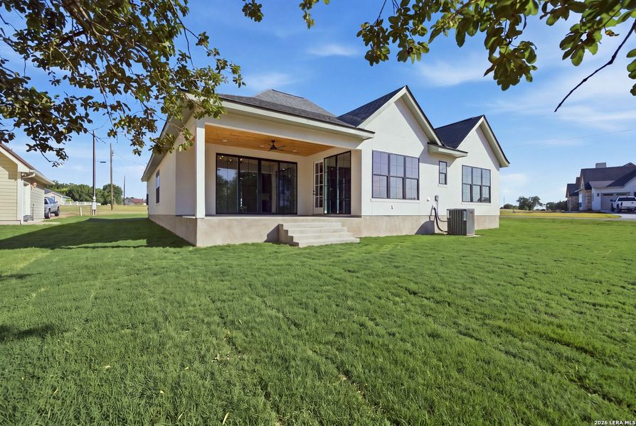 Exterior details and patio area of a home in , Bandera (Image 31). Exterior details and patio area of a home in , Bandera (Image 31).