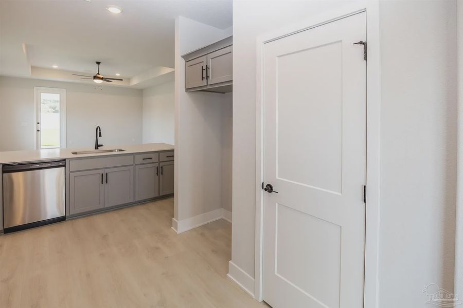 Furnished interior view inside a new home in Parkland Place, Pace (Image 7).