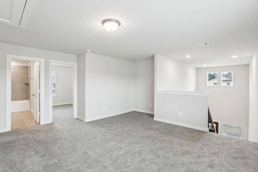 Photo is not of the actual home, but is an inspirational photo of builder’s model home and may depict options, furnishings, and/or decorator features that are not included