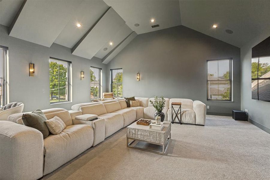 Furnished interior view inside a new home in , Dallas (Image 10). Furnished interior view inside a new home in , Dallas (Image 10).