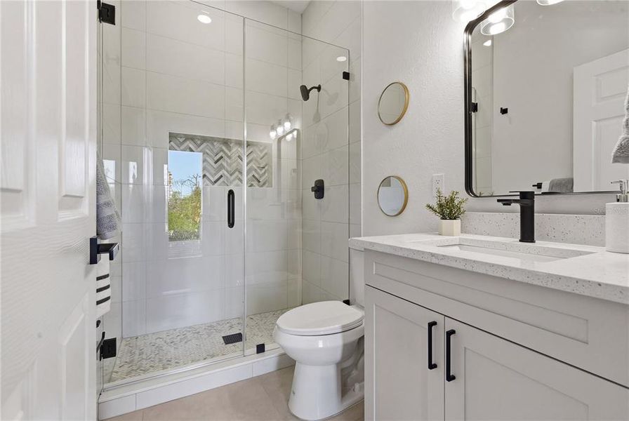 Furnished interior view inside a new home in , New Port Richey (Image 11).