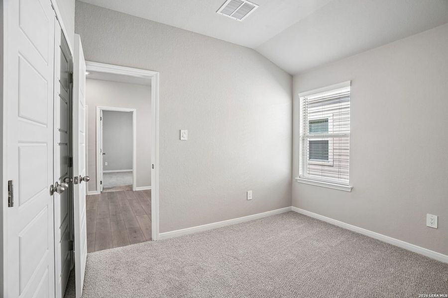 Spacious, unfurnished interior of a new home in Legendary Trails - Premier Series, Cibolo (Image 27).