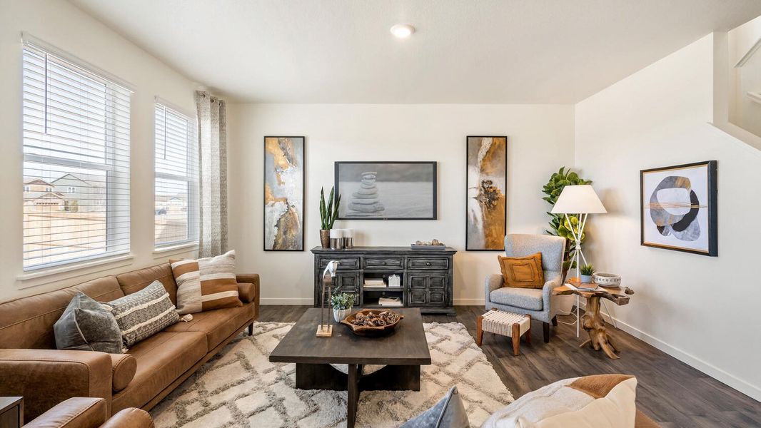 Furnished interior view inside a new home in Tailholt, Severance (Image 9). Furnished interior view inside a new home in Tailholt, Severance (Image 9).