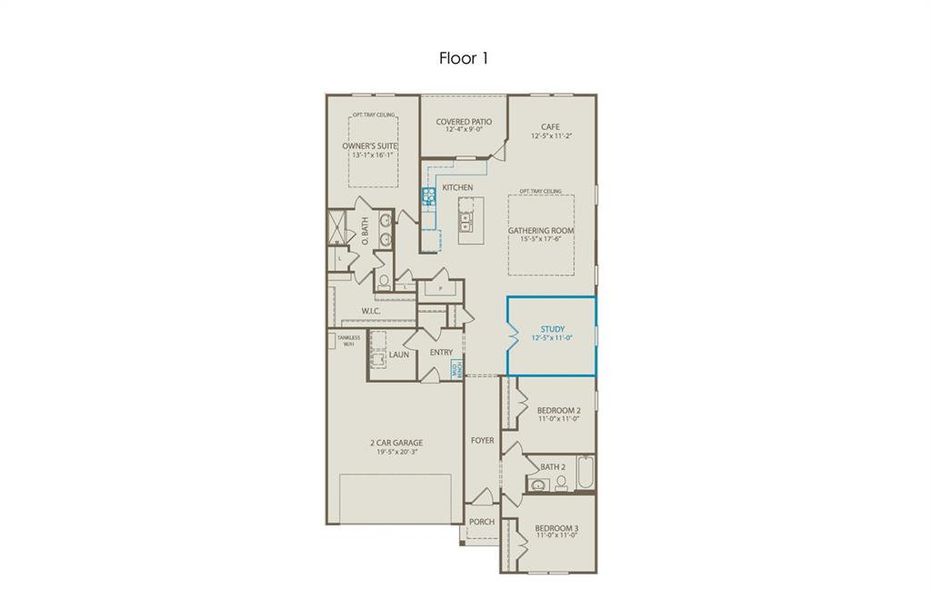 Floor plan for home
