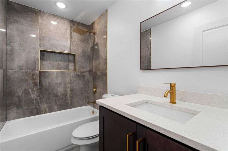 Furnished interior view inside a new home in , Decatur (Image 5).