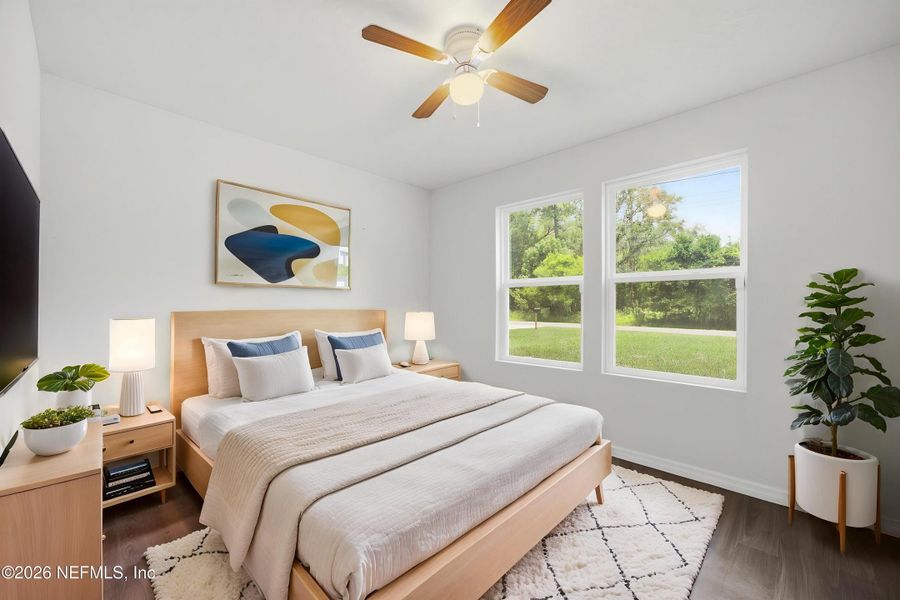 Furnished interior view inside a new home in , Jacksonville (Image 18).