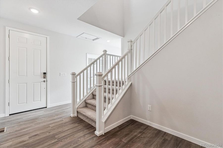 Spacious, unfurnished interior of a new home in Floret Collection at Alder Creek, Parker (Image 22).