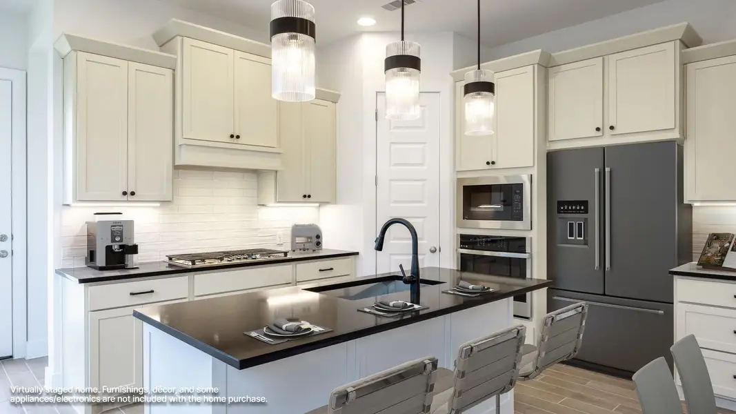 Furnished interior view inside a new home in Easton Park, Austin (Image 3).