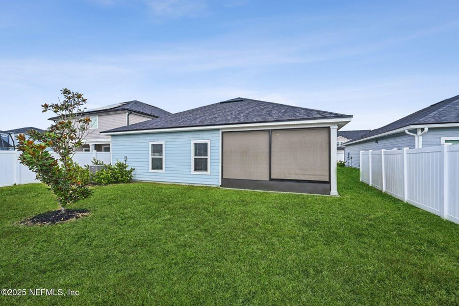Exterior details and patio area of a home in Cordova Palms, St. Augustine (Image 22).