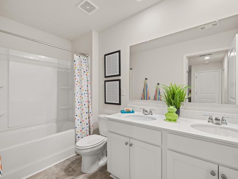 Furnished interior view inside a new home in Mountain Park, Dahlonega (Image 20). Furnished interior view inside a new home in Mountain Park, Dahlonega (Image 20).