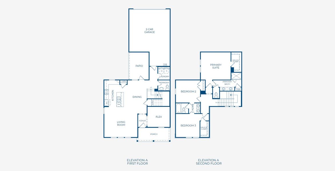 2D floor plan layout for the 3552 by Risewell Homes in Parkton Square, Kyle, TX (Image 3). 2D floor plan layout for the 3552 by Risewell Homes in Parkton Square, Kyle, TX (Image 3).
