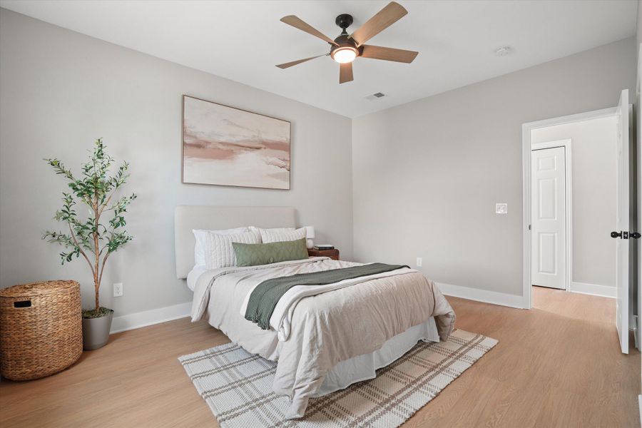 Furnished interior view inside a new home in , North Charleston (Image 12).