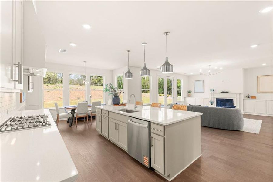 Furnished interior view inside a new home in , Gainesville (Image 39).