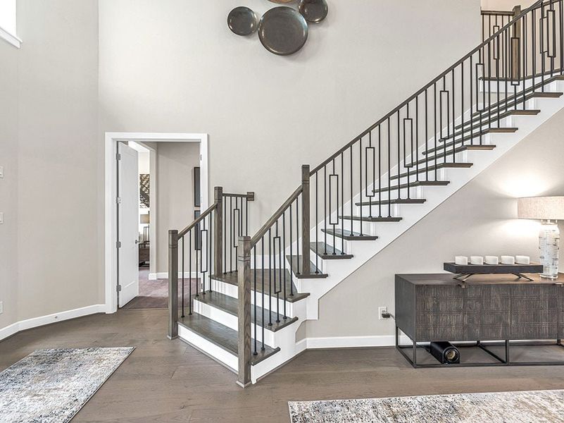 Representative furnished interior of a home built from the Palisade by Taylor Morrison in Avalon at Friendswood, Friendswood (Image 38).