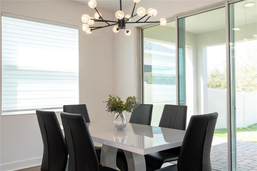 Furnished interior view inside a new home in , Apopka (Image 15).