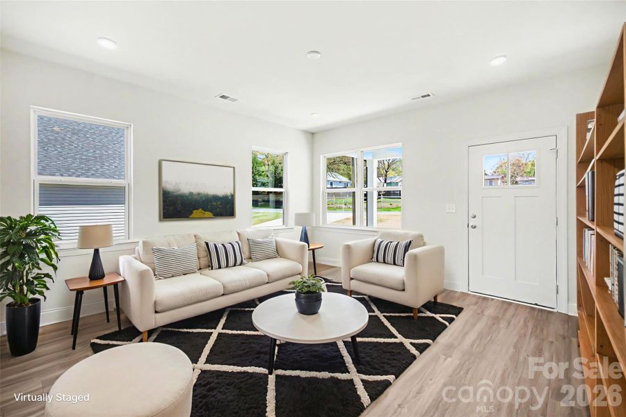 Furnished interior view inside a new home in , Gastonia (Image 5). Furnished interior view inside a new home in , Gastonia (Image 5).