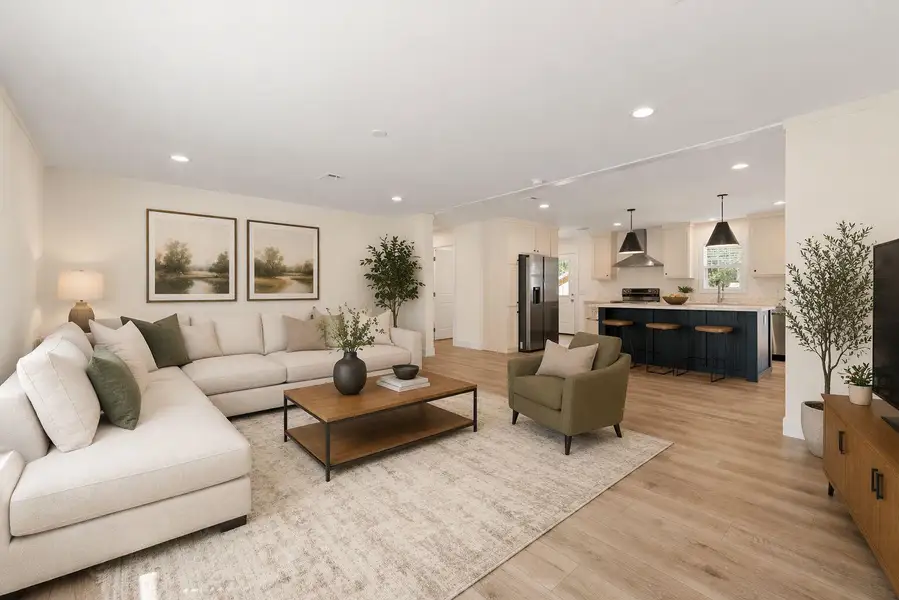 Furnished interior view inside a new home in , Ravenel (Image 3).