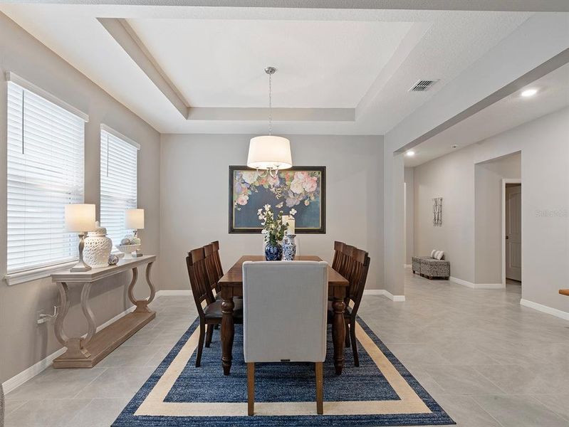 Furnished interior view inside a new home in Kindred, Kissimmee (Image 5). Furnished interior view inside a new home in Kindred, Kissimmee (Image 5).