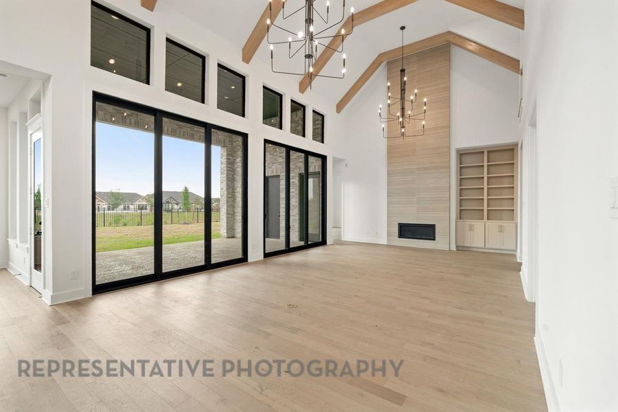 Spacious, unfurnished interior of a new home in Elyson: 80ft. lots, Katy (Image 18). Spacious, unfurnished interior of a new home in Elyson: 80ft. lots, Katy (Image 18).