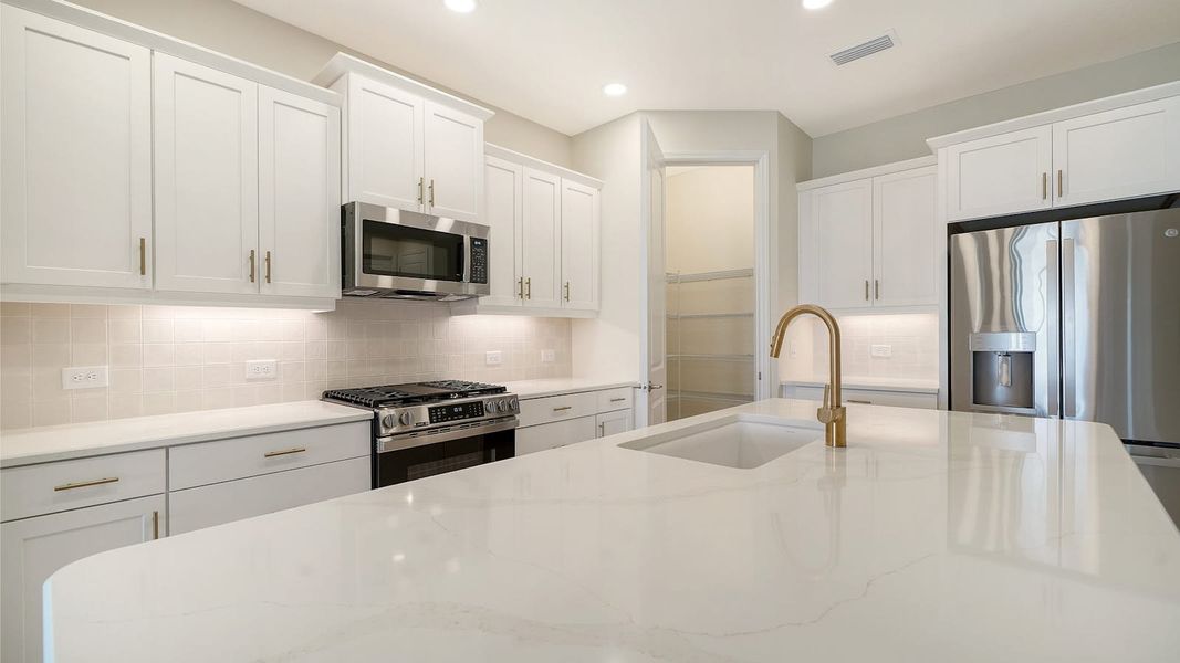 Furnished interior view inside a new home in Vistera of Venice Real Estate and Homes for Sale in Venice, FL - Neal Communities, Nokomis (Image 10).
