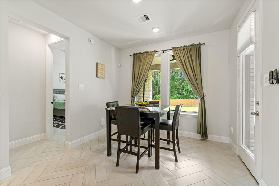 Dining area