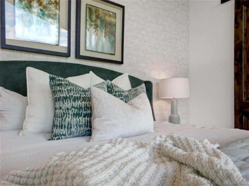 Furnished interior view inside a new home in , Silverthorne (Image 30).