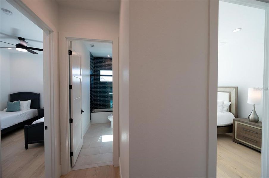 Furnished interior view inside a new home in , Sarasota (Image 44).