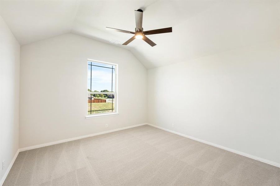 Spacious, unfurnished interior of a new home in Hulen Trails Classic 50, Fort Worth (Image 34). Spacious, unfurnished interior of a new home in Hulen Trails Classic 50, Fort Worth (Image 34).