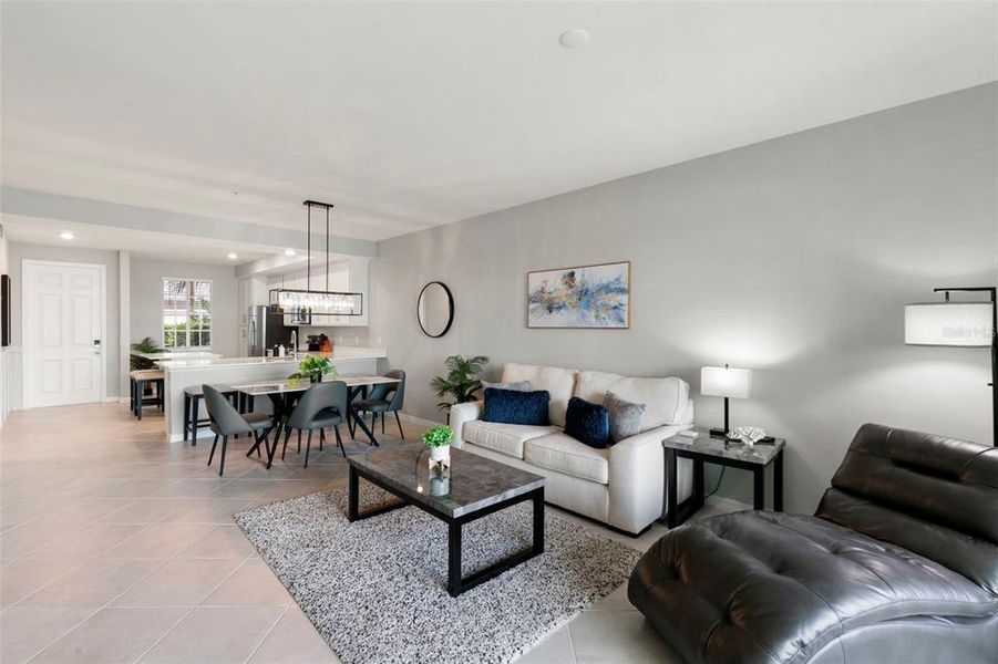 Furnished interior view inside a new home in , Punta Gorda (Image 13).